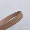 chanel ngọc trai nhập khẩu hai mặt dây đai da bò 3.0cm