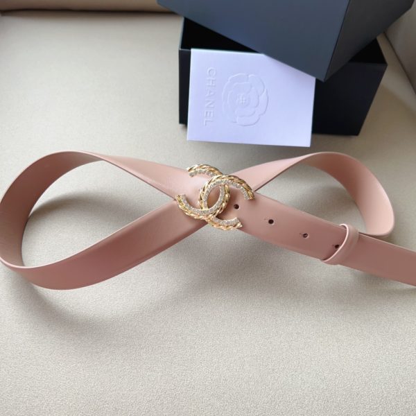 hael thắt lưng da cừu chiều rộng 3.0cm