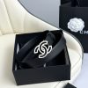 Chanel, nút bấm nước chính xác, da gốc Ý, rộng 3.0cm
