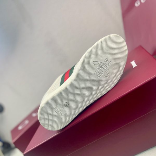 Gucci, đôi giày bẩn, màu mới, vải khoan đặc biệt, da cừu cao cấp