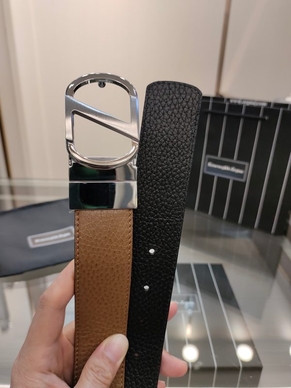 Genia thắt lưng đàn ông rộng 3.5cm với lớp da đầu