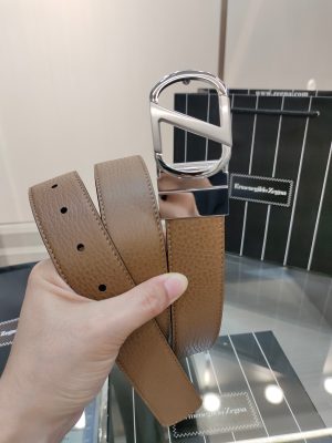 Genia thắt lưng đàn ông rộng 3.5cm với lớp da đầu