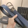 Genia thắt lưng đàn ông rộng 3.5cm với lớp da đầu
