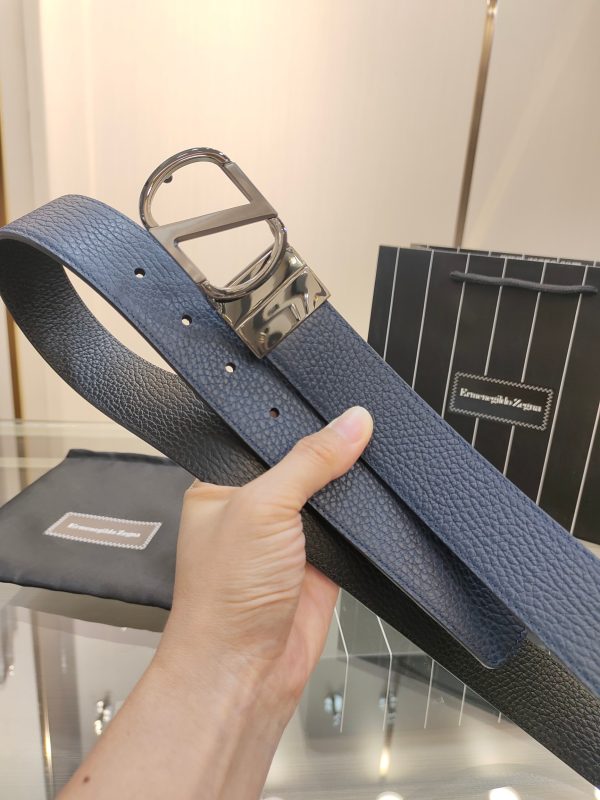 Genia thắt lưng đàn ông rộng 3.5cm với lớp da đầu