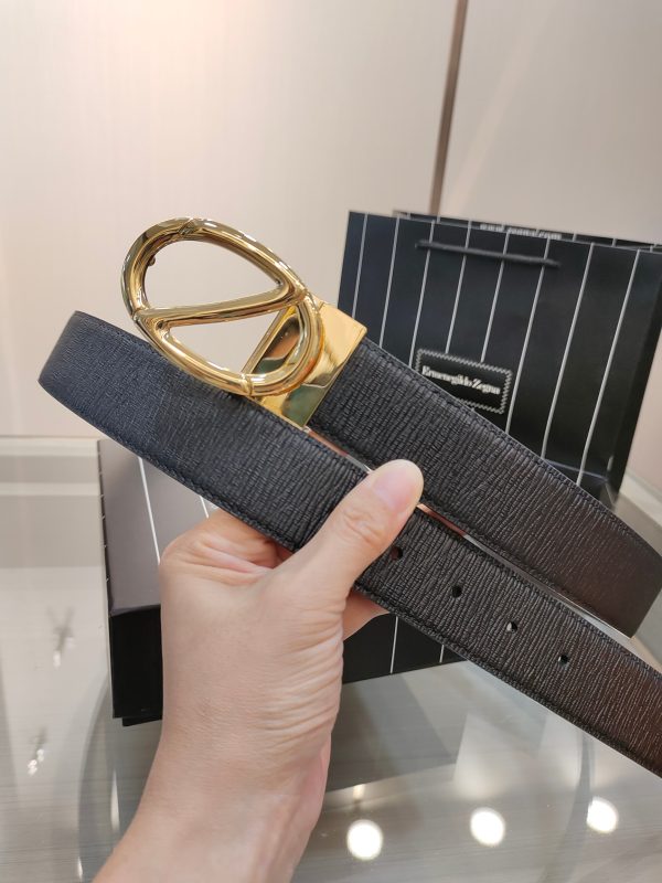 Genia thắt lưng đàn ông rộng 3.5cm với lớp da đầu