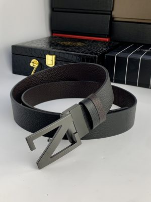 Genia thắt lưng đàn ông rộng 3.5cm với lớp da đầu