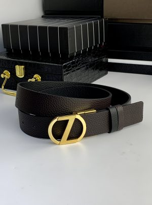 Genia thắt lưng đàn ông rộng 3.5cm với lớp da đầu