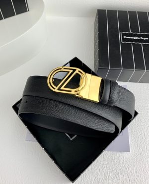 Genia thắt lưng đàn ông rộng 3.5cm với lớp da đầu