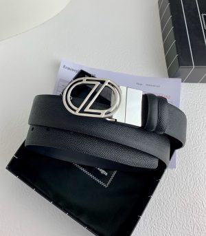 Genia thắt lưng đàn ông rộng 3.5cm với lớp da đầu