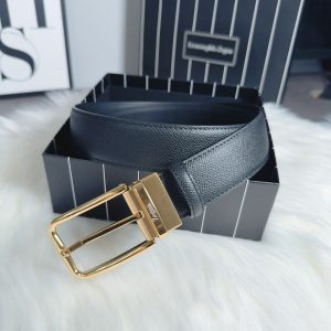 Genia thắt lưng đàn ông rộng 3.5cm với lớp da đầu