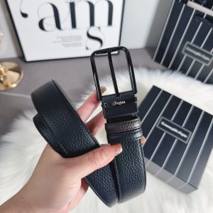 Genia thắt lưng đàn ông rộng 3.5cm với lớp da đầu