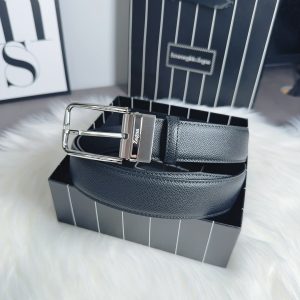 Genia thắt lưng đàn ông rộng 3.5cm với lớp da đầu