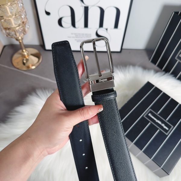Genia thắt lưng đàn ông rộng 3.5cm với lớp da đầu