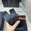 Genia thắt lưng đàn ông rộng 3.5cm với lớp da đầu