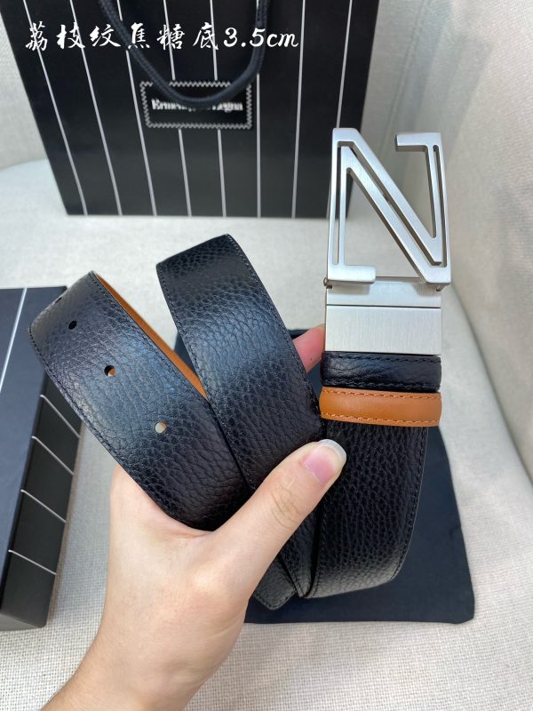 Genia thắt lưng đàn ông rộng 3.5cm với lớp da đầu