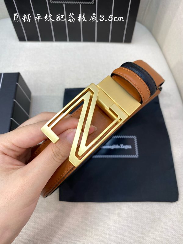 Genia thắt lưng đàn ông rộng 3.5cm với lớp da đầu