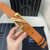 Genia thắt lưng đàn ông rộng 3.5cm với lớp da đầu