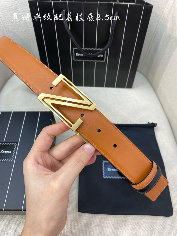 Genia thắt lưng đàn ông rộng 3.5cm với lớp da đầu