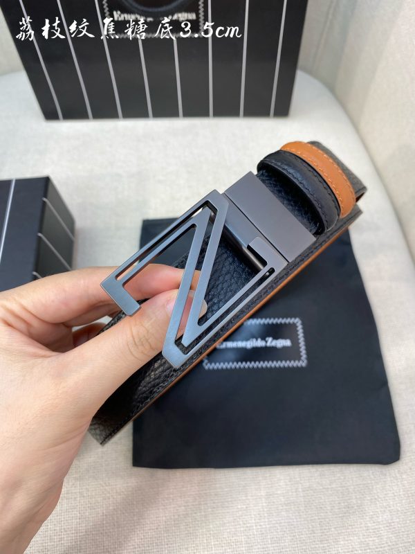 Genia thắt lưng đàn ông rộng 3.5cm với lớp da đầu
