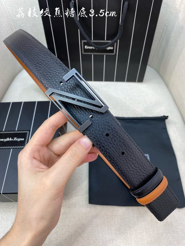Genia thắt lưng đàn ông rộng 3.5cm với lớp da đầu