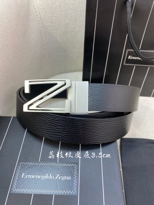 Genia thắt lưng đàn ông rộng 3.5cm với lớp da đầu