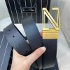 Genia thắt lưng đàn ông rộng 3.5cm với lớp da đầu