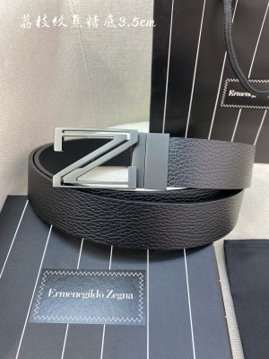 Genia thắt lưng đàn ông rộng 3.5cm với lớp da đầu