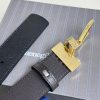 Genia thắt lưng đàn ông rộng 3.5cm với lớp da đầu