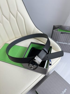 Genia thắt lưng đàn ông rộng 3.5cm với lớp da đầu