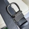 Genia thắt lưng đàn ông rộng 3.5cm với lớp da đầu