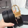 Genia thắt lưng đàn ông rộng 3.5cm với lớp da đầu