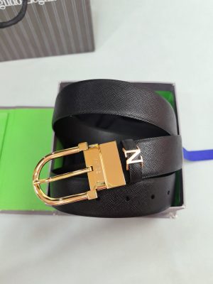 Genia thắt lưng đàn ông rộng 3.5cm với lớp da đầu