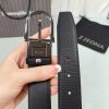 Genia thắt lưng đàn ông rộng 3.5cm với lớp da đầu