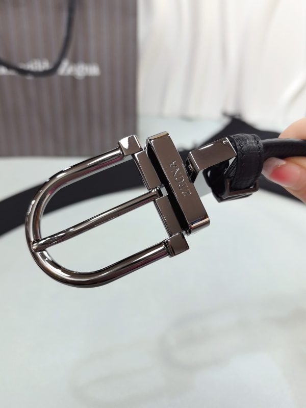 Genia thắt lưng đàn ông rộng 3.5cm với lớp da đầu