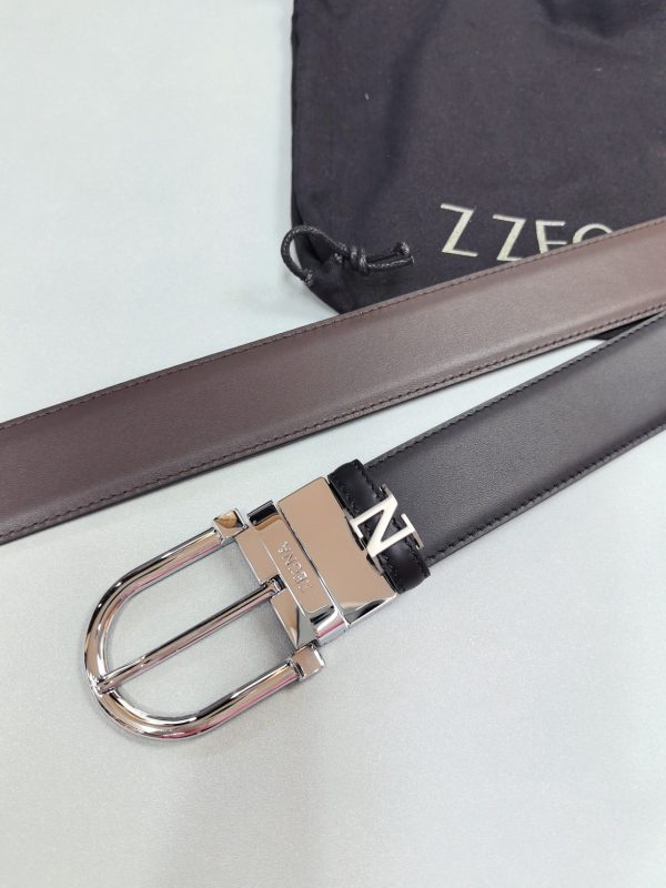 Genia thắt lưng đàn ông rộng 3.5cm với lớp da đầu
