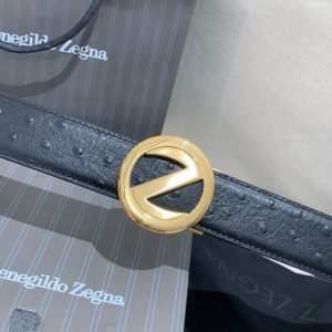 Genia thắt lưng đàn ông rộng 3.5cm với lớp da đầu