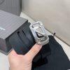 Genia thắt lưng đàn ông rộng 3.5cm với lớp da đầu