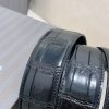 Genia thắt lưng đàn ông rộng 3.5cm với lớp da đầu