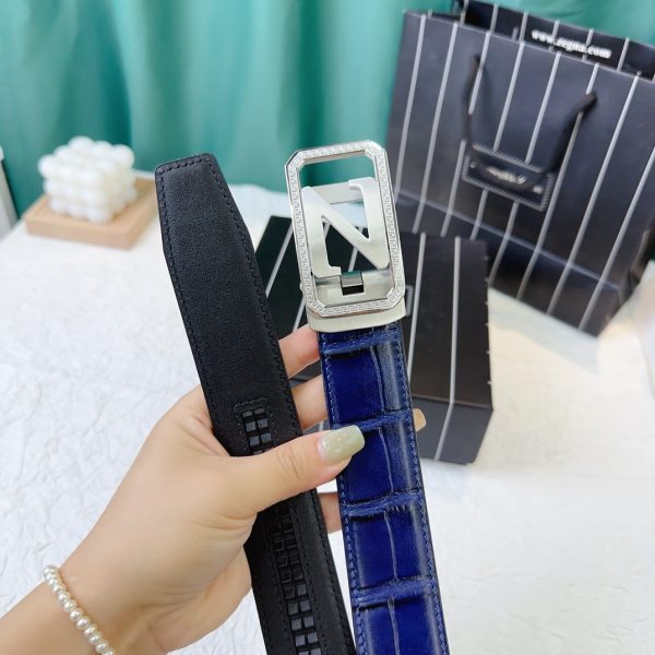 Genia thắt lưng đàn ông rộng 3.5cm với lớp da đầu