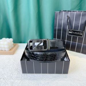 Genia thắt lưng đàn ông rộng 3.5cm với lớp da đầu
