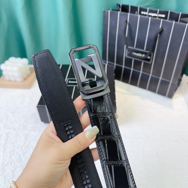 Genia thắt lưng đàn ông rộng 3.5cm với lớp da đầu