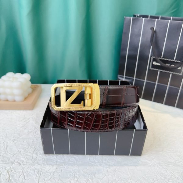 Genia thắt lưng đàn ông rộng 3.5cm với lớp da đầu