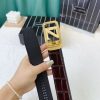 Genia thắt lưng đàn ông rộng 3.5cm với lớp da đầu