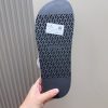 Hermes người đàn ông, dép Kazimir-một đan dệt chất lượng cao, máy móc da bò, dép