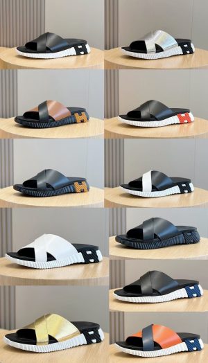 Hermes men's sandals and slippers-original replica