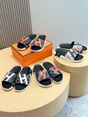 Hermes men's sandals and slippers-original replica