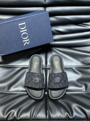 Dio*: Giày dép cổ điển dành cho nam giới, chất liệu cao cấp, nguyên bản, vải vải bông