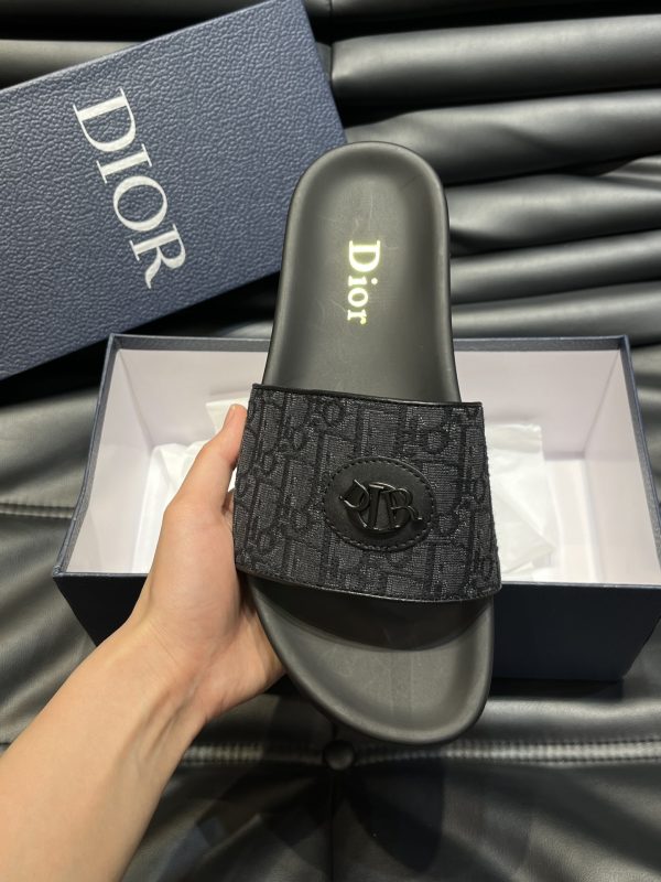 Dio*: Giày dép cổ điển dành cho nam giới, chất liệu cao cấp, nguyên bản, vải vải bông