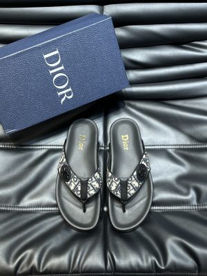 Dio*: Giày dép cổ điển dành cho nam giới, chất liệu cao cấp, nguyên bản, vải vải bông
