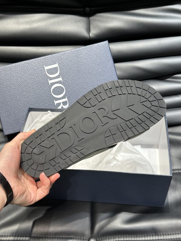 Dio*: Giày dép cổ điển dành cho nam giới, chất liệu cao cấp, nguyên bản, vải vải bông